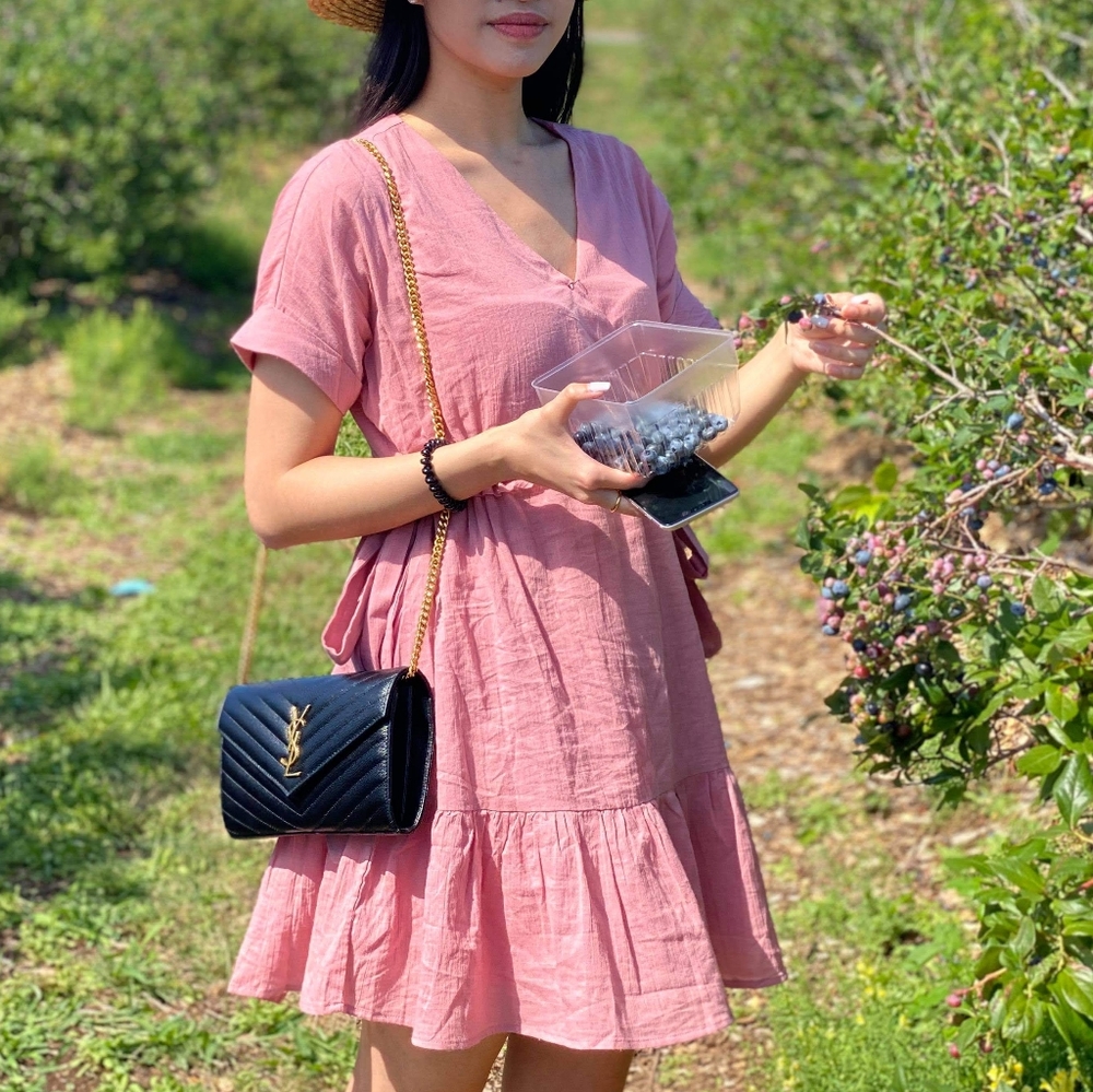 Pink Ruffle Dress